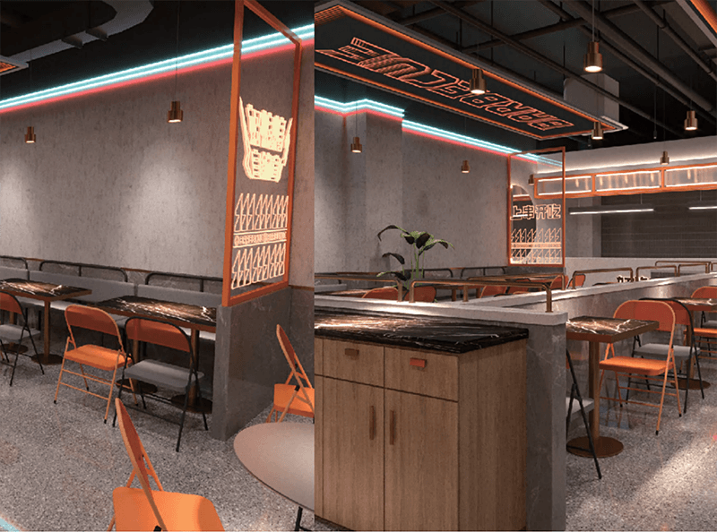 串意十足門(mén)店效果